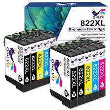 822XL T882XL Ink Cartridge For Epson WorkForce Pro WF-4833 WF-4834 WF-4820 Lot