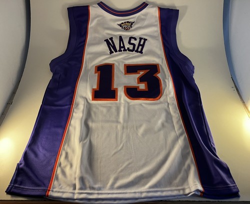 Steve Nash Authentic Phoenix Suns Jersey Adidas 48 Stitched VTG - Picture 2 of 7