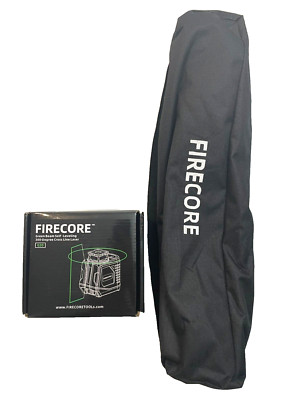 Firecore Laser Level with Tripod, Green Self Leveling 360°Cross Line Laser 82Ft 