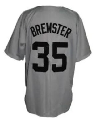 Movie Brewster's Millions Brewster #35 Hackensack Baseball Jersey Sewn S-5XL