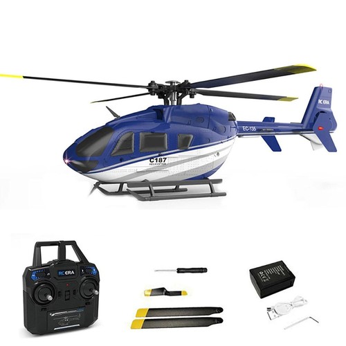 RC Fernbedienung Hubschrauber C187 Gyroskop Stabilisierung Höhe halten Geschenk - Bild 5 von 12