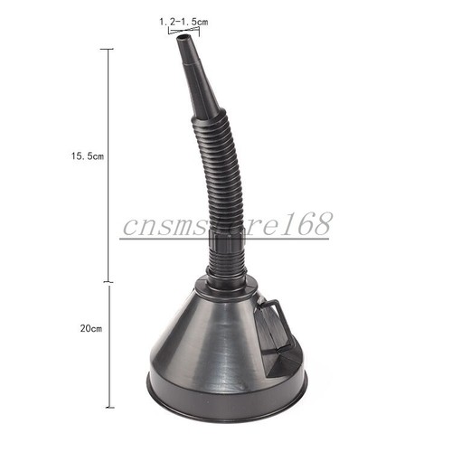 PU Leather Mouth Gag Plug Human Toilet Plastic Funnel Liquid BDSM Head Harness - Picture 5 of 10