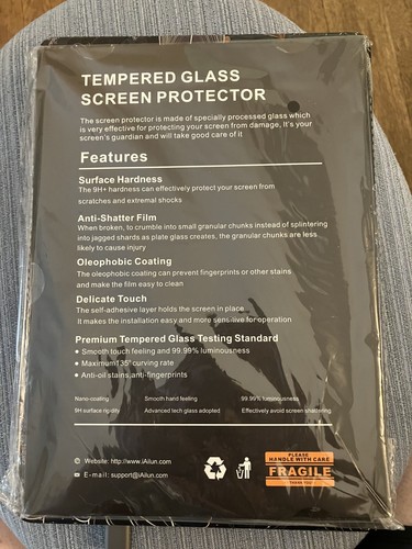 NEVER OPENED Alium iPad Pro 11 2018 Glass Screen Protector 2 Pack - Afbeelding 2 van 3
