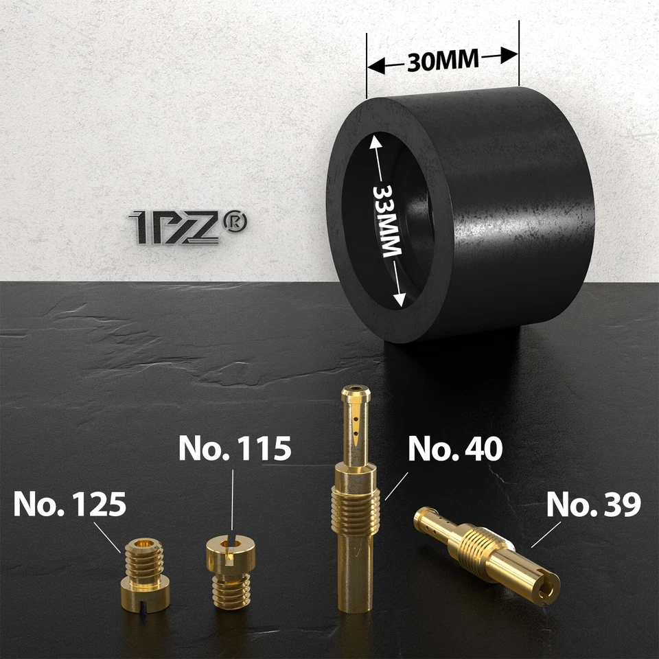 Carburador PWK 28 mm para Yamaha Kawasaki Suzuki RM80 RM85 KTM 65 KTM 85 ATV Foto 4 de 4