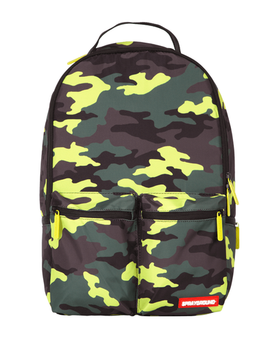 Sprayground Neon Camo Cargo Pockets 