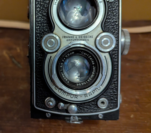Rolleiflex Automat Model 2 TLR Camera Germany 1939 | Ser. 770505 ORIGINAL BOX! - Picture 13 of 24