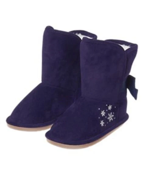 Новый с Ярлыками Gymboree Fair Isle Flurry темно-синий снежинка ребенка ясельного возраста ботинок ботинки - Изображение 2 из 2