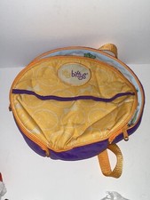 Hallmark Kids Itty Bitty Bittys Play Tote Backpack Purple Yellow