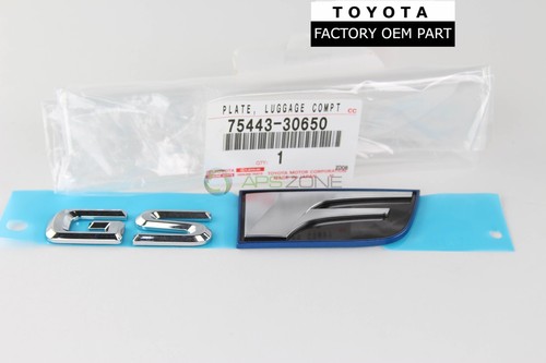 GENUINE LEXUS GS F SPORT 2016-2020 "GS F" REAR EMBLEM BADGE OEM 75443-30650 - Picture 2 of 5
