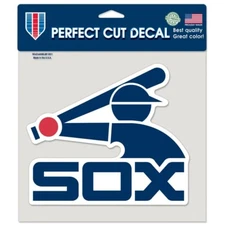 CHICAGO WHITE SOX COOPERSTOWN 8"X8" COLOR DIE CUT DECAL NEW WINCRAFT 👀