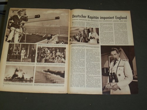 1957 MARCH FILM JOURNAL (GERMAN) MAGAZINE -HORST BUCHHOLZ, JOAN COLLINS - B 3968 - Picture 3 of 4
