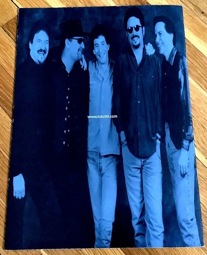 TOTO Reunion Konzert 1999 Welttournee Programm Buch - USA Verkäufer - Bild 9 von 9