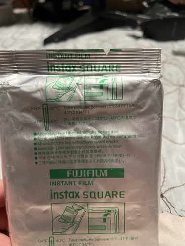 Fujifilm instax SQUARE Instant Film Sealed New - Picture 4 of 9