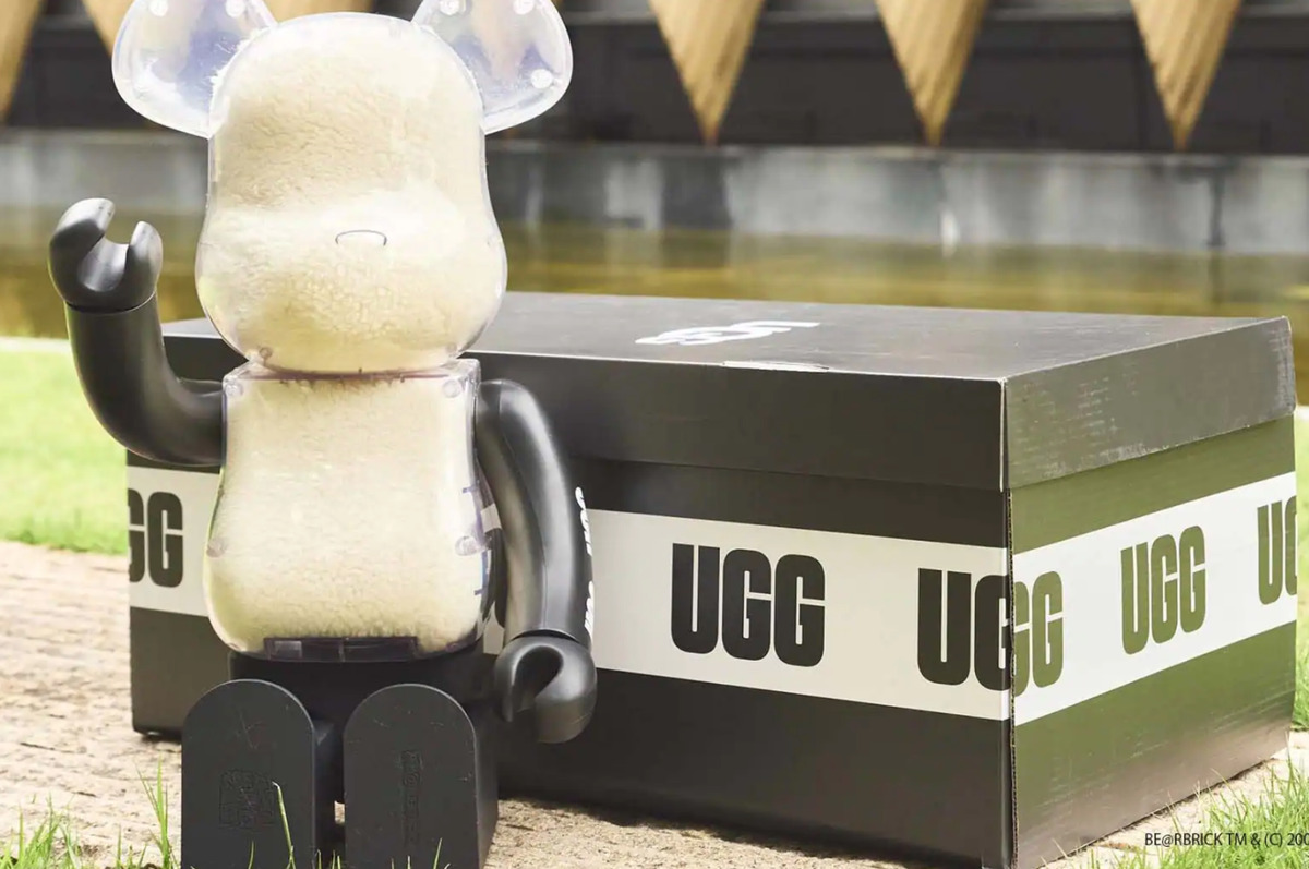 BE@RBRICK UGG 2022 1000% MEDICOM TOY BEARBRICK NEW