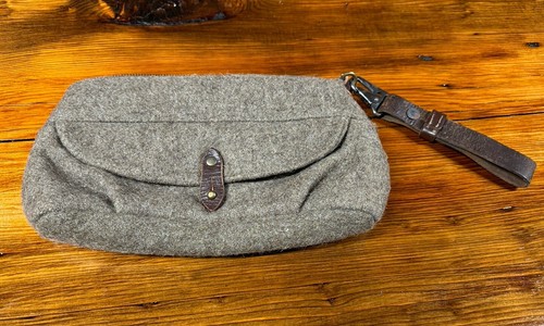 Jack & Marjorie (Frances Parsons) Pouch Clutch Handbag - Military Surplus - Picture 6 of 7