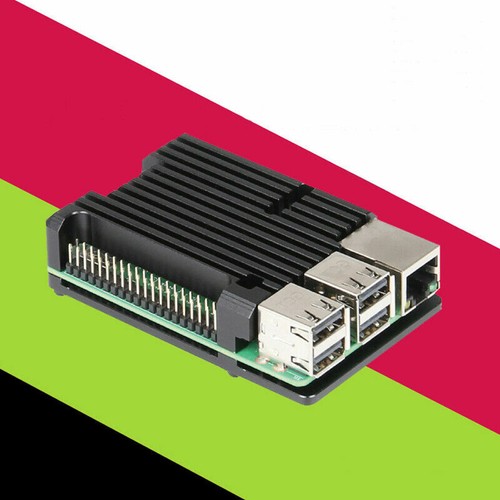 Raspberry Pie Shell Heat Sink 3 Model B HeatSink 2B/3B+ Universal Aluminum Home - Photo 5/5