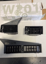 3x Luftdusche set mitte Recht & links Lüftungsgitter  Mercedes 190er  W201 82-93