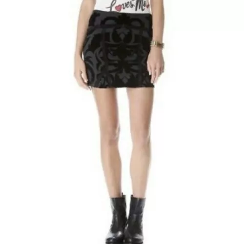 Velvet clearance damask skirt