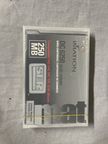 Imation Data Cartridge DC6250 250MB SLR 3m QIC-150 QIC-120 **SEALED BOX OF 10** - Picture 6 of 6