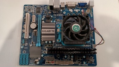 Gigabyte GA 78LMT S2P Motherboard+AMD FX-6100 CPU+16GB DDR3 Corsair Ram