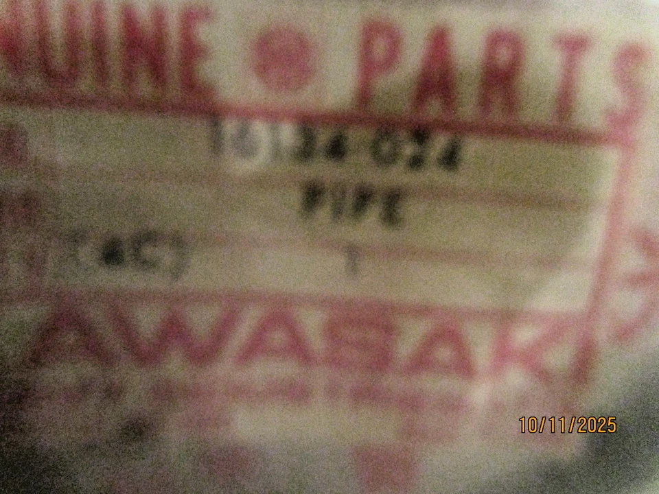 Nuevo de Lote Antiguo Kawasaki 1974-1975 H2 750 OEM Tubo de Aceite L.H.PN:16134-024 Foto 3 de 3