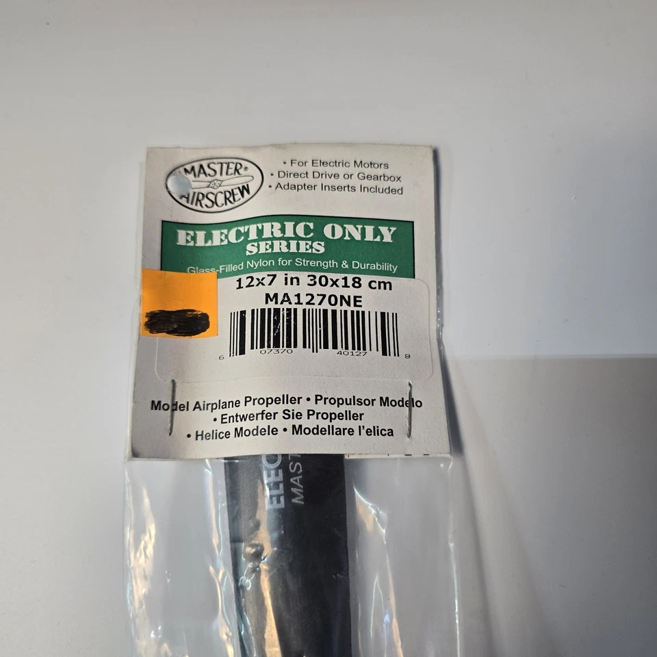 Model Airscrew MA10127ONE 12x7 Electric Propeller  - Image 2 of 4