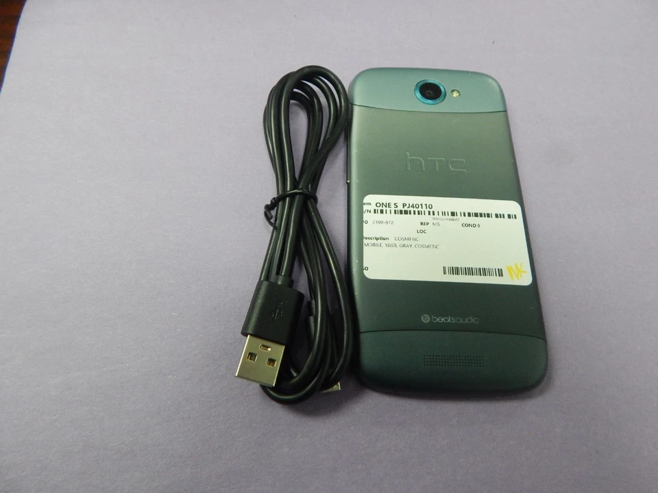 HTC ONE S PJ40110 - 16GB GRIS (T-MOBILE) PAQUETE Y ENVÍO GRATIS Foto 2 de 2