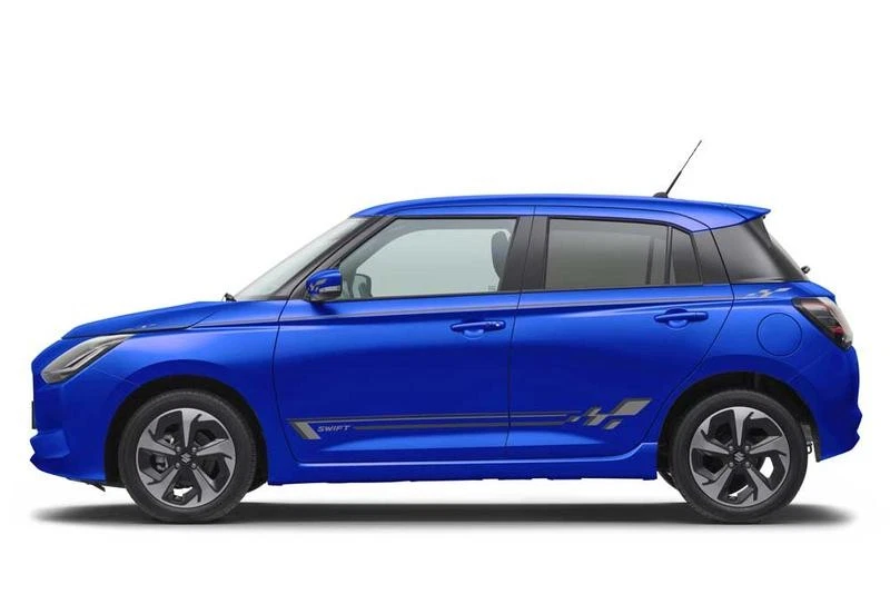 Suzuki Genuine Body Decal Set Casual Sport Grey Side Body 12 Pc 99230-70T00-002