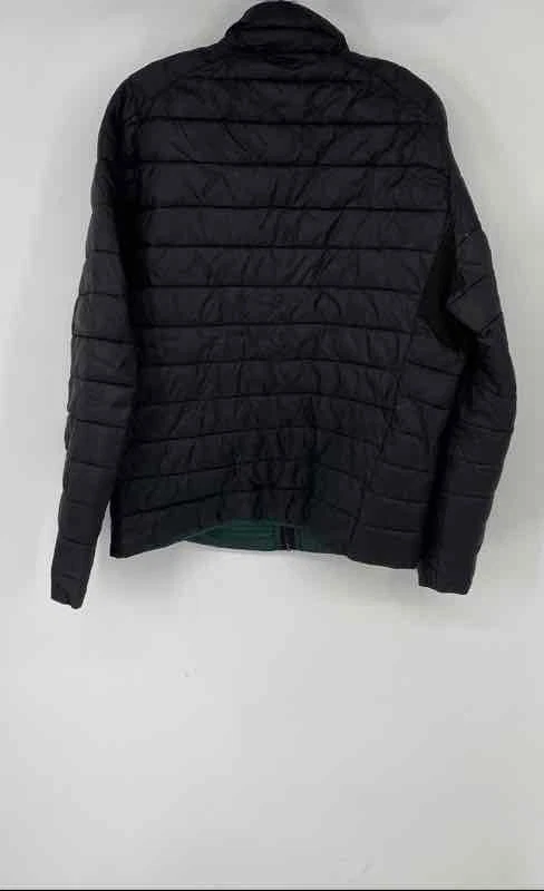 Michael Kors Mens Black Long Sleeve Full-Zip Winter Puffer Jacket Size Large - Image 2 of 4