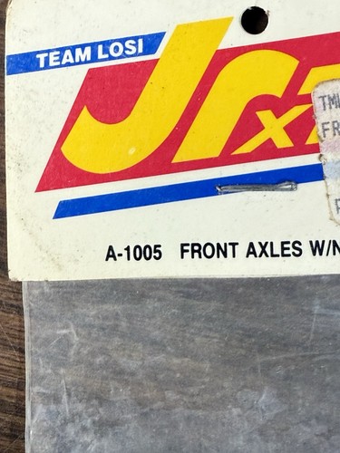 Vintage NOS Team Losi Jrx2 Front Axles with Nuts A-1005 - Picture 4 of 4