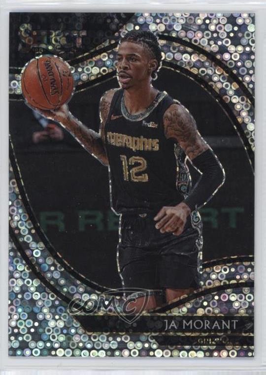2020-21 Panini Select Courtside Disco Prizm Ja Morant #255 0c6