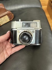 Vintage Pellicure Camera with Leather Case