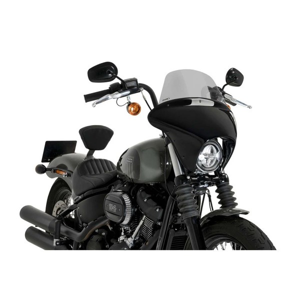 Puig Batwing Windschutzscheibe Sml Touring Fur Harley D. Softail Street Bob Fxbb-image