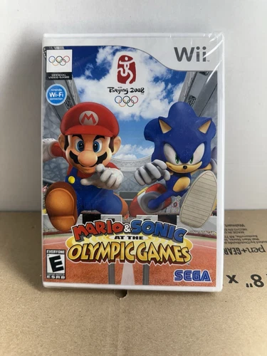 Mario & Sonic at the Olympic Games (Nintendo Wii, 2007) Sealed Brand New