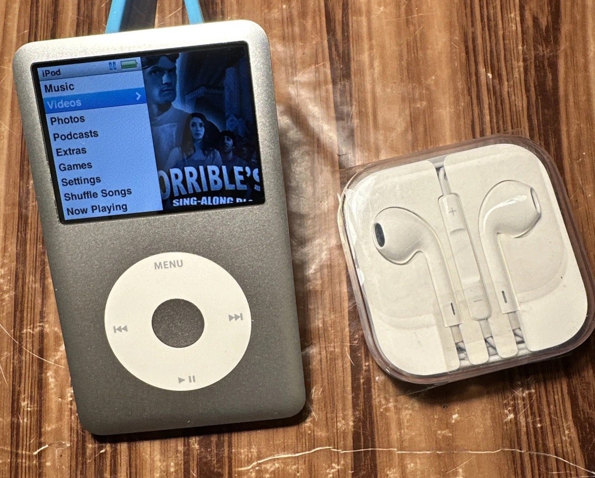 Apple iPod Classic 6th Gen A1238 80GB Amazing Pre-loaded 2007 Hits