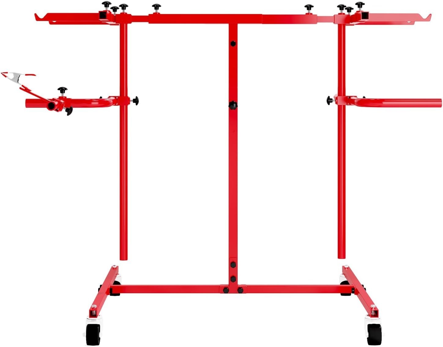 Auto Body Panel Paint Stand with Clamps & Wheels Automotive Painting ...