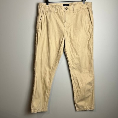 American Eagle Pants Mens 36 X 32 Slim Straight Khaki Chino Relaxed AEO