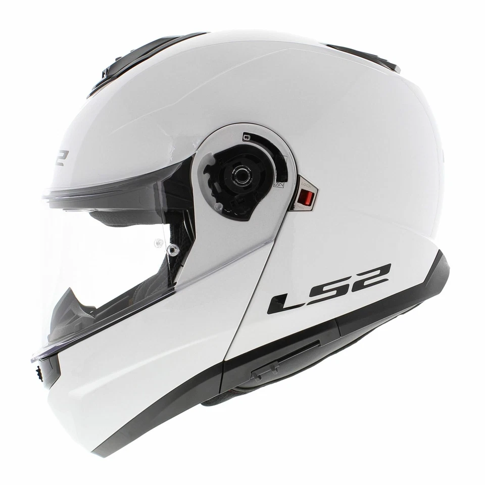 Casque LS2 FF908 Strobe II blanc brillant massif - Photo 4/4