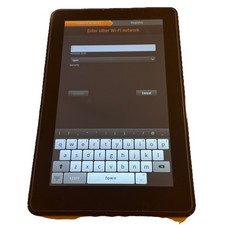 Amazon Kindle Fire 1st Gen D01400 7" Wi-Fi Tablet 8GB Factory Reset Tested