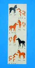 Vintage Mrs. Grossmans Ponies Horses Colts Foals Sticker Sheet