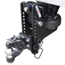 Shocker HD Max Super Drop Air Pintle & Ball Hitch