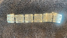 VINTAGE  VICTORIA MEXICO TAXCO  STERLING SILVER BRACELET