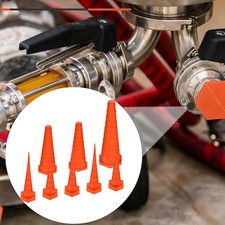 8 Pieces Hydraulic Oil Service Rubber Plugs Drip Resist Universal Hydraulic