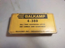 Napa Balkamp Caster Camber 4-380 Shim Assortment Fird Mercury Nash Buick More 