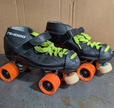 Riedell RS-1000 Mens 9 Roller Derby Skates with upgrades