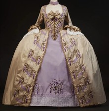 18th Century Queen Ball Gown Historical Reenactment Royal Princess Rococo Dress