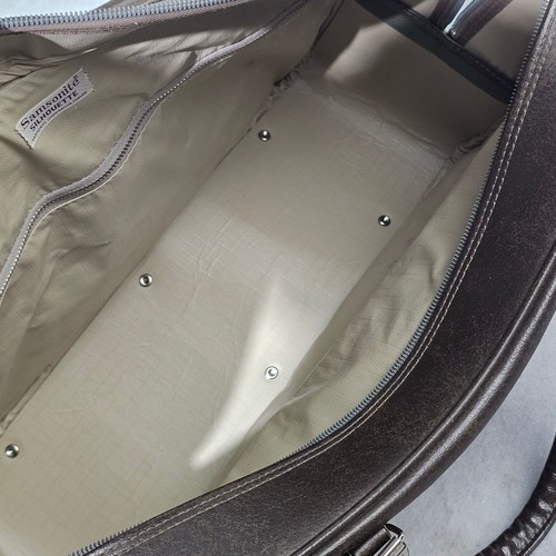 Bolso de Lona Samsonite Royal Traveller Silhouette Cuero Marrón - Imagen 14 de 20