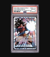 PSA 10 2024 DBS FUSION WORLD -10X KAMEHAMEHA SPECIAL ALTERNATE ART #FB03-137