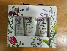 Crabtree Evelyn Iris Shower Gel Body lotion Body Cream Brand New And Unopened