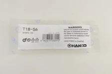 Hakko Soldering Iron Tip - T18-S6